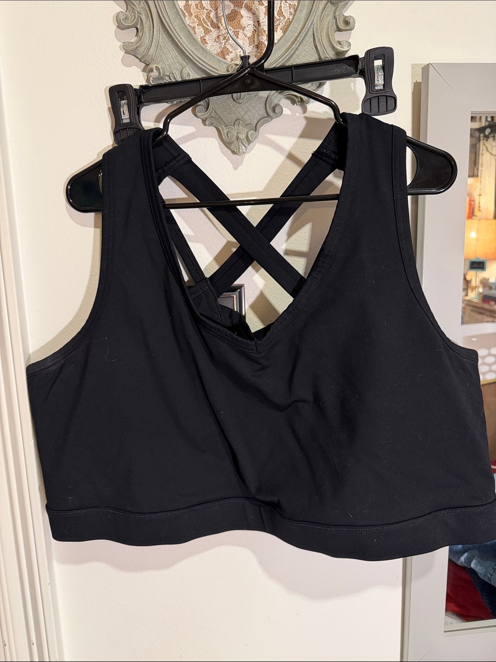 torrid Black Crisscross Back Sports Bralette